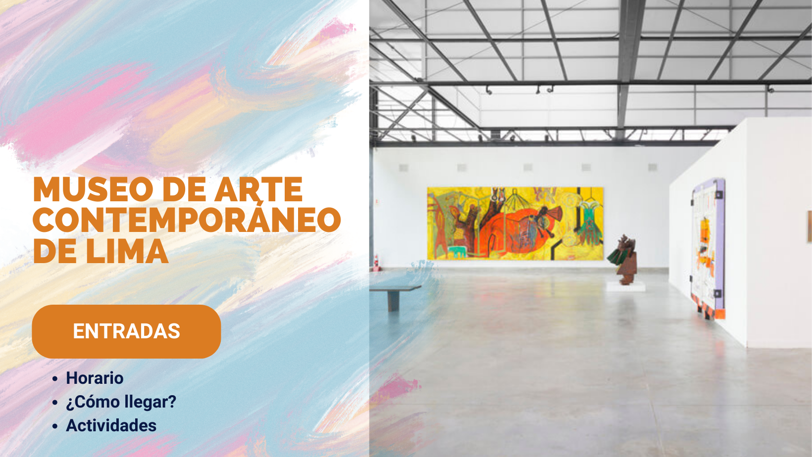 Museo de arte contemporáneo de Lima: Entradas, ubicación y horarios