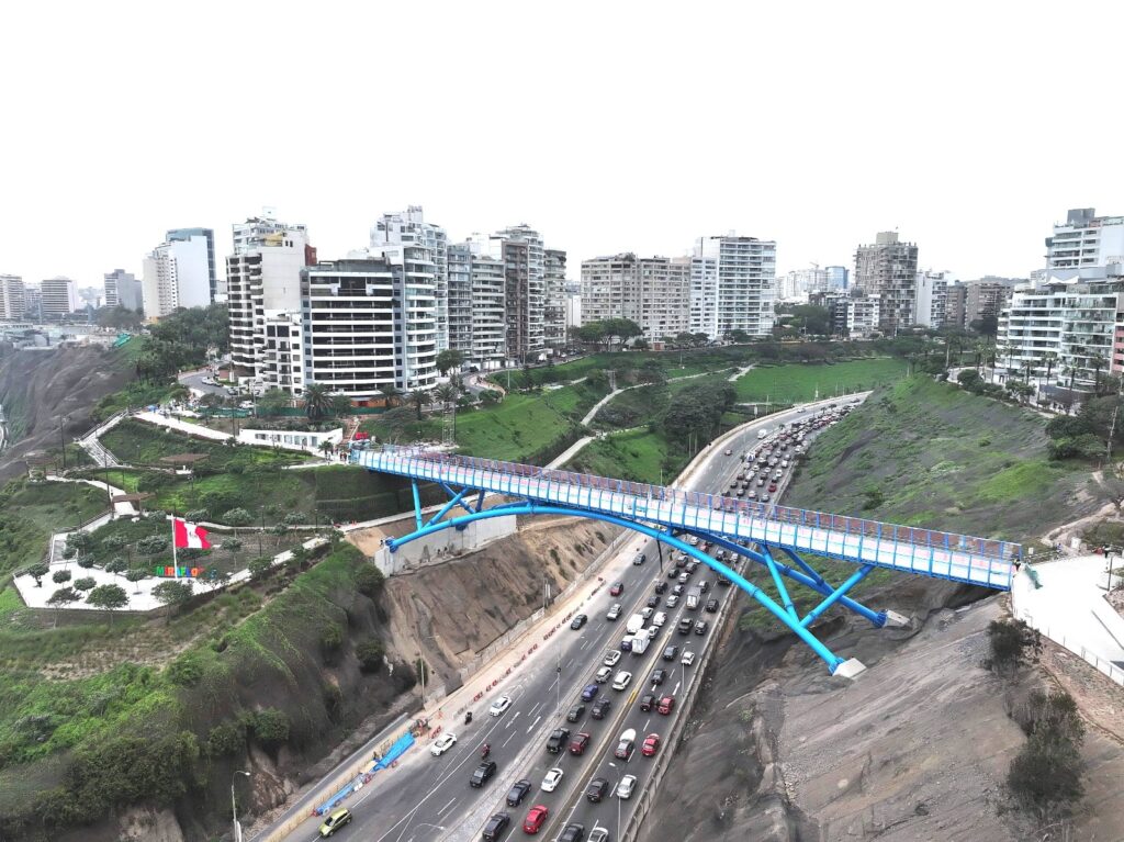 Dónde queda el nuevo puente que une Miraflores y Barranco