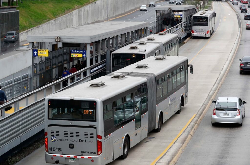ruta c metropolitano paraderos